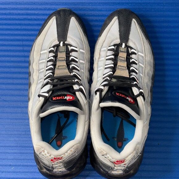 Size 13- Men’s Nike Air Max 95 Koi Fish Scales Platinum Smoke Grey DQ3979-001 - Picture 5 of 8
